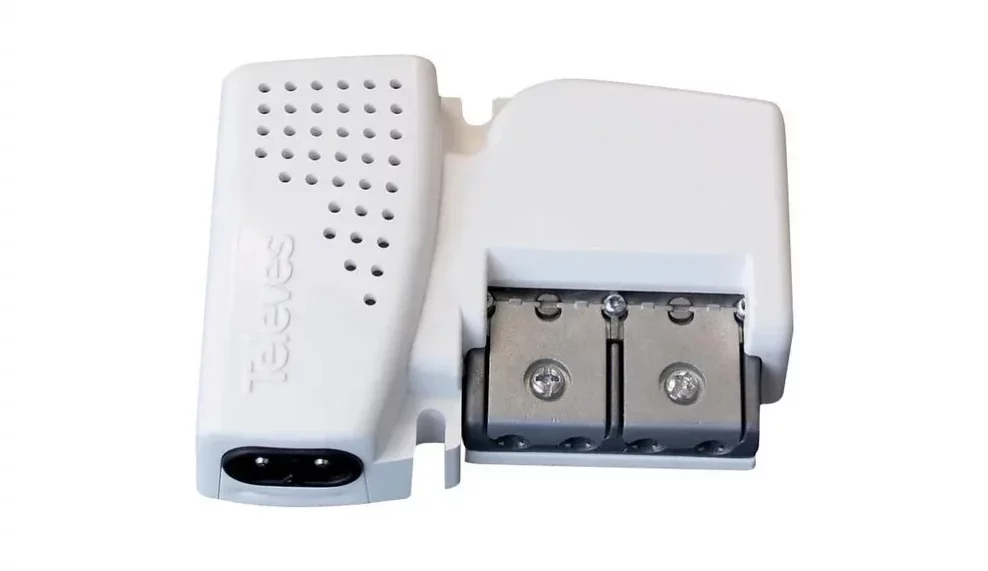 Instalar amplificador antena superficie 1 entrada 2 salidas